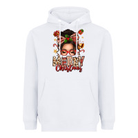 White merry christmas messy bun Heavyweight Hoodie - texasbilliewilder