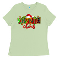 Matcha Christmas kizzie claus Ladies Tee - FaDigitalArtStudio