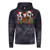 Cloud Black ho ho ho heifer christmas heifers Vintage Hoodie - Jasminsmagicworld