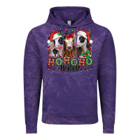 Cloud Purple ho ho ho heifer christmas heifers Vintage Hoodie - Jasminsmagicworld