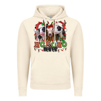 Vintage Artic ho ho ho heifer christmas heifers Vintage Hoodie - Jasminsmagicworld