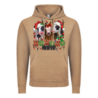 Vintage Coffee ho ho ho heifer christmas heifers Vintage Hoodie - Jasminsmagicworld