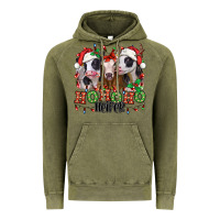 Vintage Olive ho ho ho heifer christmas heifers Vintage Hoodie - Jasminsmagicworld