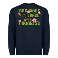 Navy mental health uplifting quote Heavyweight Sweatshirt - MaliasSmallBusiness