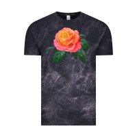 Cloud Black chicago peace rose Vintage Tee - LillyAllenDesigns