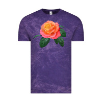 Cloud Purple chicago peace rose Vintage Tee - LillyAllenDesigns