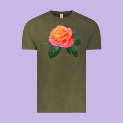 Chicago Peace Rose Vintage Tee Designed By Lillyallendesigns