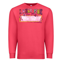 Cardinal Personalized i wear pink for my Premium Sweatshirt - texasbilliewilder