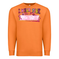 Carrot Personalized i wear pink for my Premium Sweatshirt - texasbilliewilder