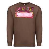 Chestnut Personalized i wear pink for my Premium Sweatshirt - texasbilliewilder