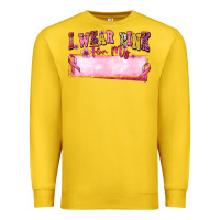 Lemon Personalized i wear pink for my Premium Sweatshirt - texasbilliewilder
