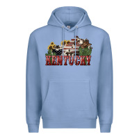 Colony Blue Kentucky 4th of july Premium Hoodie - HowdyJamesFarm