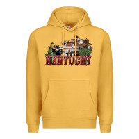 Mustard Kentucky 4th of july Premium Hoodie - HowdyJamesFarm