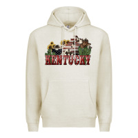 Oatmeal Heather Kentucky 4th of july Premium Hoodie - HowdyJamesFarm