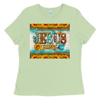 Matcha jesus saves tumbler Ladies Tee - HRA Design Shop