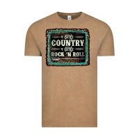 Vintage Coffee a little country a little rock n roll Vintage Tee - AdoDesignShop