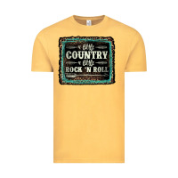 Vintage Mustard a little country a little rock n roll Vintage Tee - AdoDesignShop