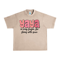 French Oak yaya in every season, she shines with grace Urban Heavy Tee - MaliasSmallBusiness