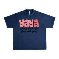 Navy yaya in every season, she shines with grace Urban Heavy Tee - MaliasSmallBusiness