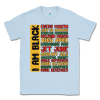 Dusty Blue black history  month Classic Tee - MaliasSmallBusiness
