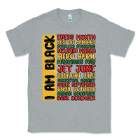 Heather Grey black history  month Classic Tee - MaliasSmallBusiness