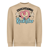 Mushroom educational rockstar Heavyweight Sweatshirt - MaliasSmallBusiness