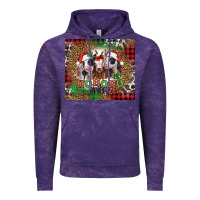 Cloud Purple ho ho ho heifer Christmas heifers Vintage Hoodie - Jasminsmagicworld