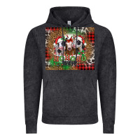 Vintage Black ho ho ho heifer Christmas heifers Vintage Hoodie - Jasminsmagicworld