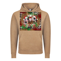 Vintage Coffee ho ho ho heifer Christmas heifers Vintage Hoodie - Jasminsmagicworld
