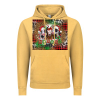 Vintage Mustard ho ho ho heifer Christmas heifers Vintage Hoodie - Jasminsmagicworld