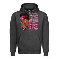 Charcoal Heather They whispered to her you can't withstand the Zipper Hoodie - Artiststas