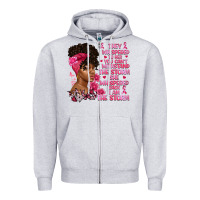 Heather Grey They whispered to her you can't withstand the Zipper Hoodie - Artiststas