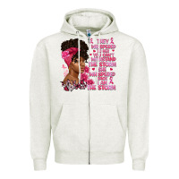 Oatmeal Heather They whispered to her you can't withstand the Zipper Hoodie - Artiststas