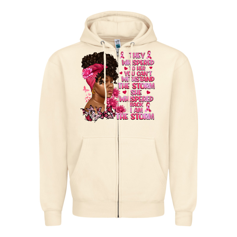 They Whispered To Her You Can't Withstand The Zipper Hoodie by Artiststas | Teevron