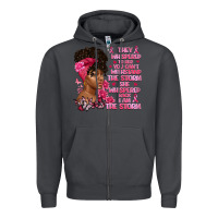 Smoke They whispered to her you can't withstand the Zipper Hoodie - Artiststas