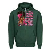 Sports Green They whispered to her you can't withstand the Zipper Hoodie - Artiststas
