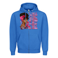 True Royal They whispered to her you can't withstand the Zipper Hoodie - Artiststas