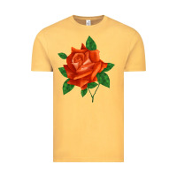 Vintage Mustard tropicana rose Vintage Tee - LillyAllenDesigns