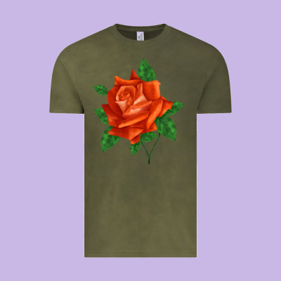 Tropicana Rose Vintage Tee Designed By Lillyallendesigns