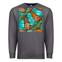 Charcoal Heather Fall gnomes Premium Sweatshirt - NancyCooperArtShop