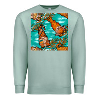 Seafoam Fall gnomes Premium Sweatshirt - NancyCooperArtShop