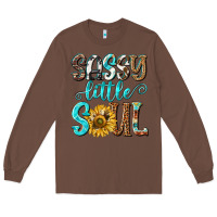 Chestnut sassy little soul Long Sleeve Tee - NancyCooperArtShop