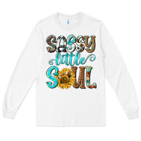 White sassy little soul Long Sleeve Tee - NancyCooperArtShop