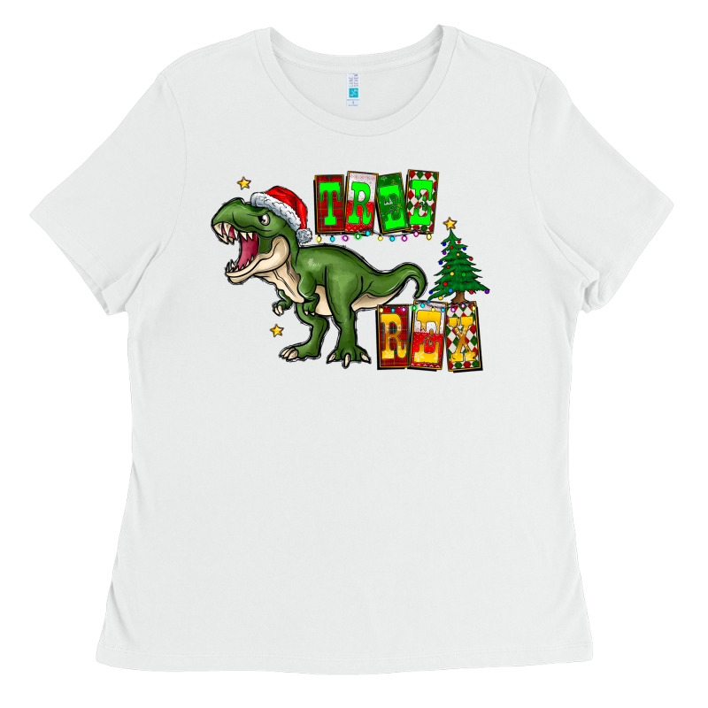 Tree Rex Ladies Tee by CowhideDigitalArt | Teevron