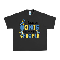 Pigment Black i have homie with an extra chromie Urban Heavy Tee - MaliasSmallBusiness