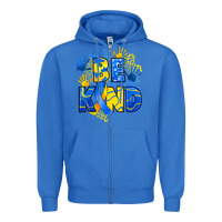 True Royal down syndrome be kind Zipper Hoodie - Artiststas