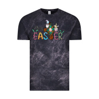 Cloud Black cross rabbit gnomes happy easter Vintage Tee - Jasminsmagicworld
