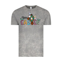 Cloud Rock cross rabbit gnomes happy easter Vintage Tee - Jasminsmagicworld