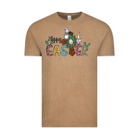 Vintage Coffee cross rabbit gnomes happy easter Vintage Tee - Jasminsmagicworld