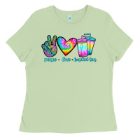 Matcha peace love loaded tea Ladies Tee - JahusDesignShop